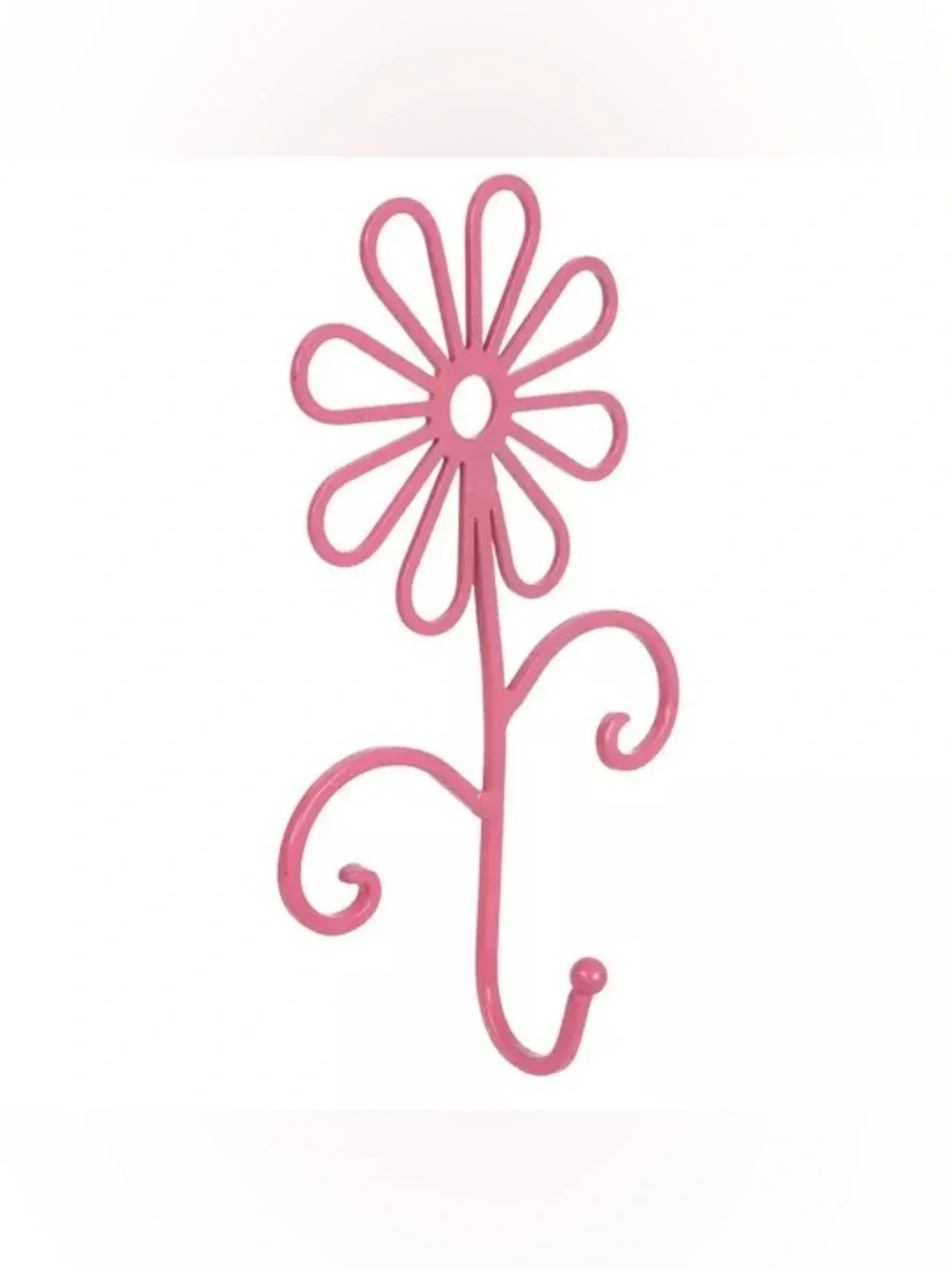 (2) Flower Metal Wall Hook
